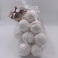 14 bath bombs 1 oz each (Coconut Vanilla) great for dry skin, ultra-moisturizing