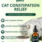 Cat Constipation Relief Drops Natural Digestive Stool Softener 60ml