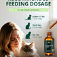 Cat Constipation Relief Drops Natural Digestive Stool Softener 60ml