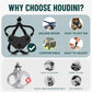Cat Harness Escape Proof Adjustable Leash Set Reflective Walking Vest