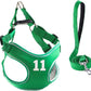 Cat Harness Leash Set Breathable Adjustable Mesh Vest