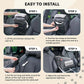 Center Console Dog Car Seat for Small Dogs, Portable Pet Booster Seat
