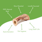 2 Count 4"-5"  Beef Center Cut Dog Bones