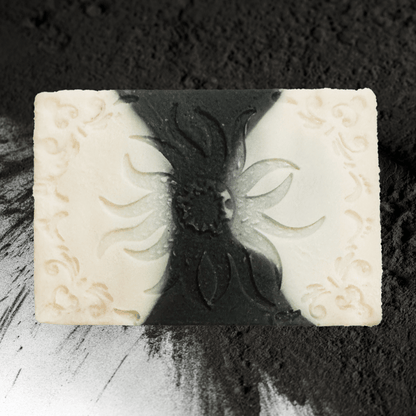 Charcoal & Kaolin Clay Handmade Bar Soap Shea and Cocoa Butter Sensitive Skin Bar Soap