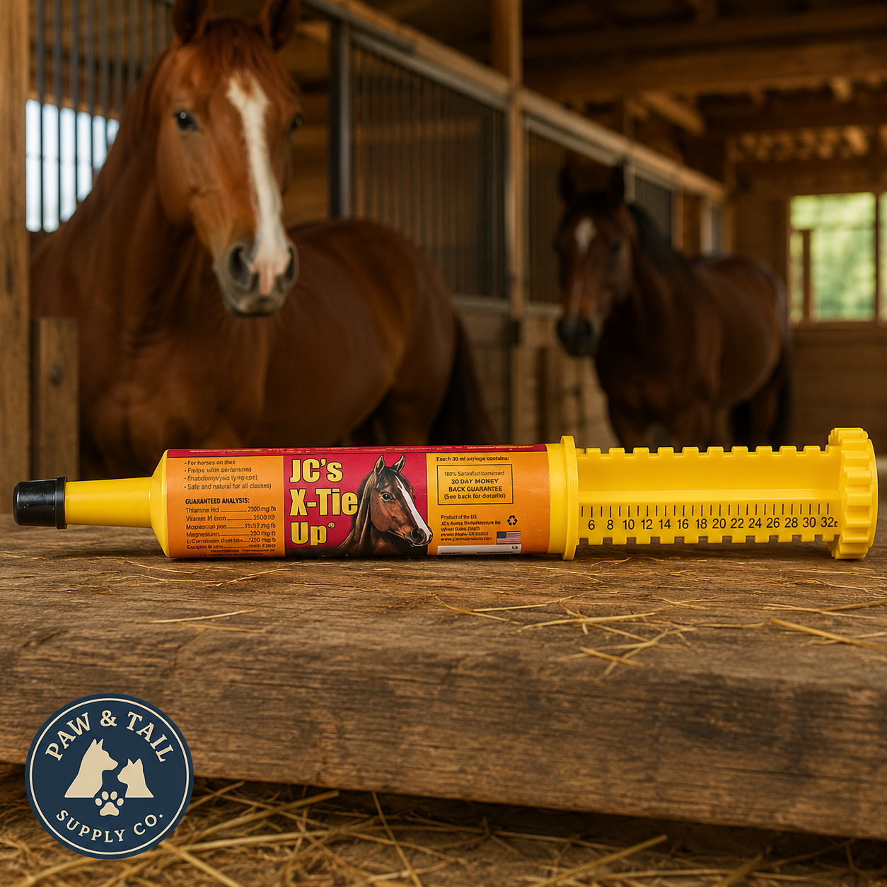 Finish Line JC's X-Tie-Up Equine Oral Syringe Supplement 30 cc