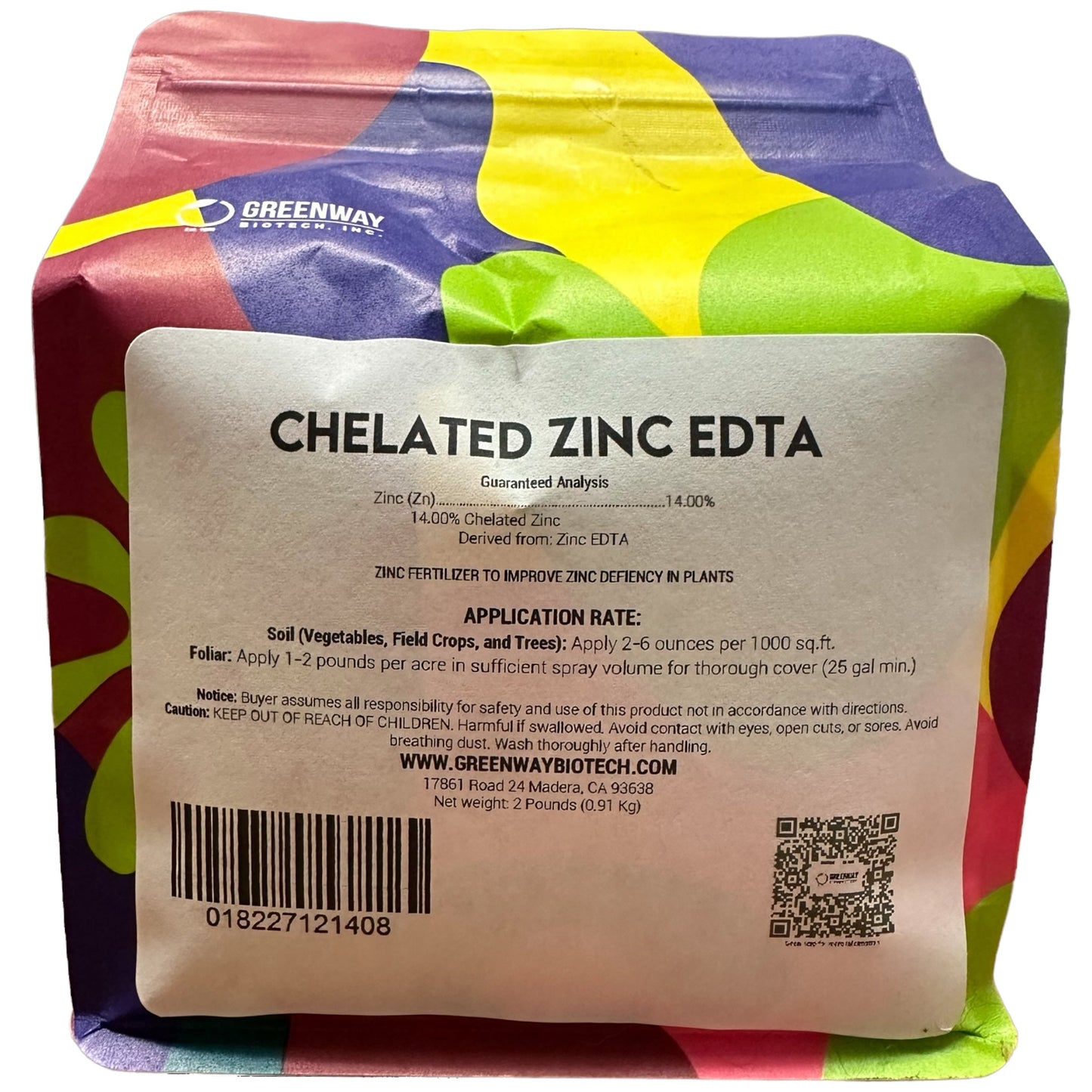 Chelated Zinc EDTA Fertilizer