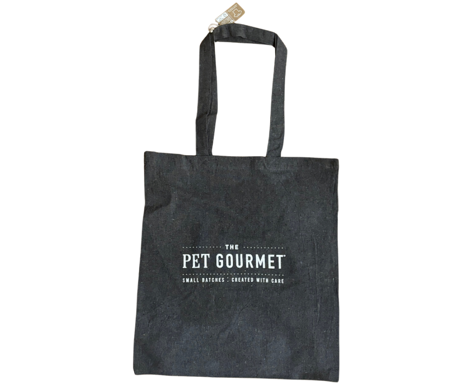 Recycled cotton market tote