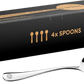 Specialty Coffee Association (SCA) Compliant - Coffee Cupping Spoon - Set of 4 Spoons