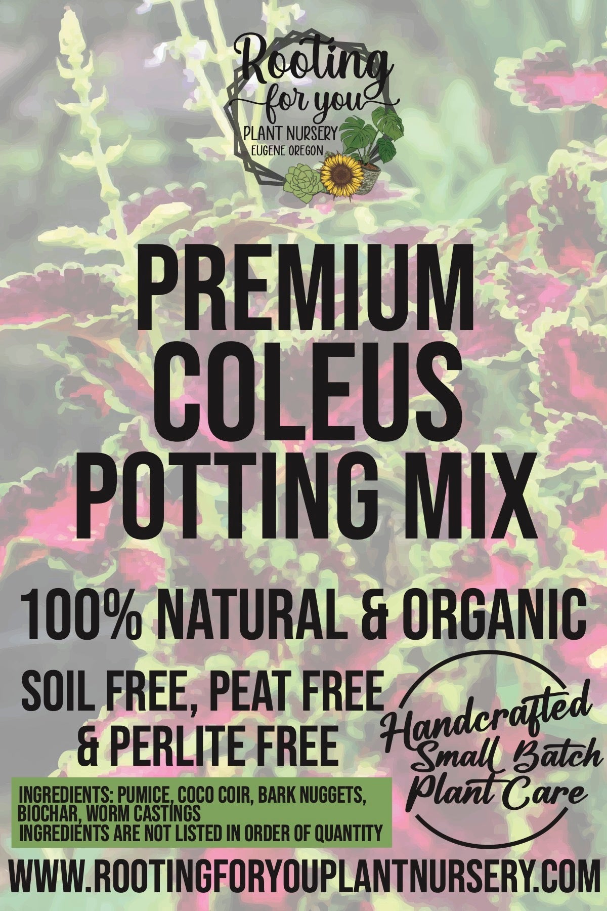 Coleus Premium Potting Mix