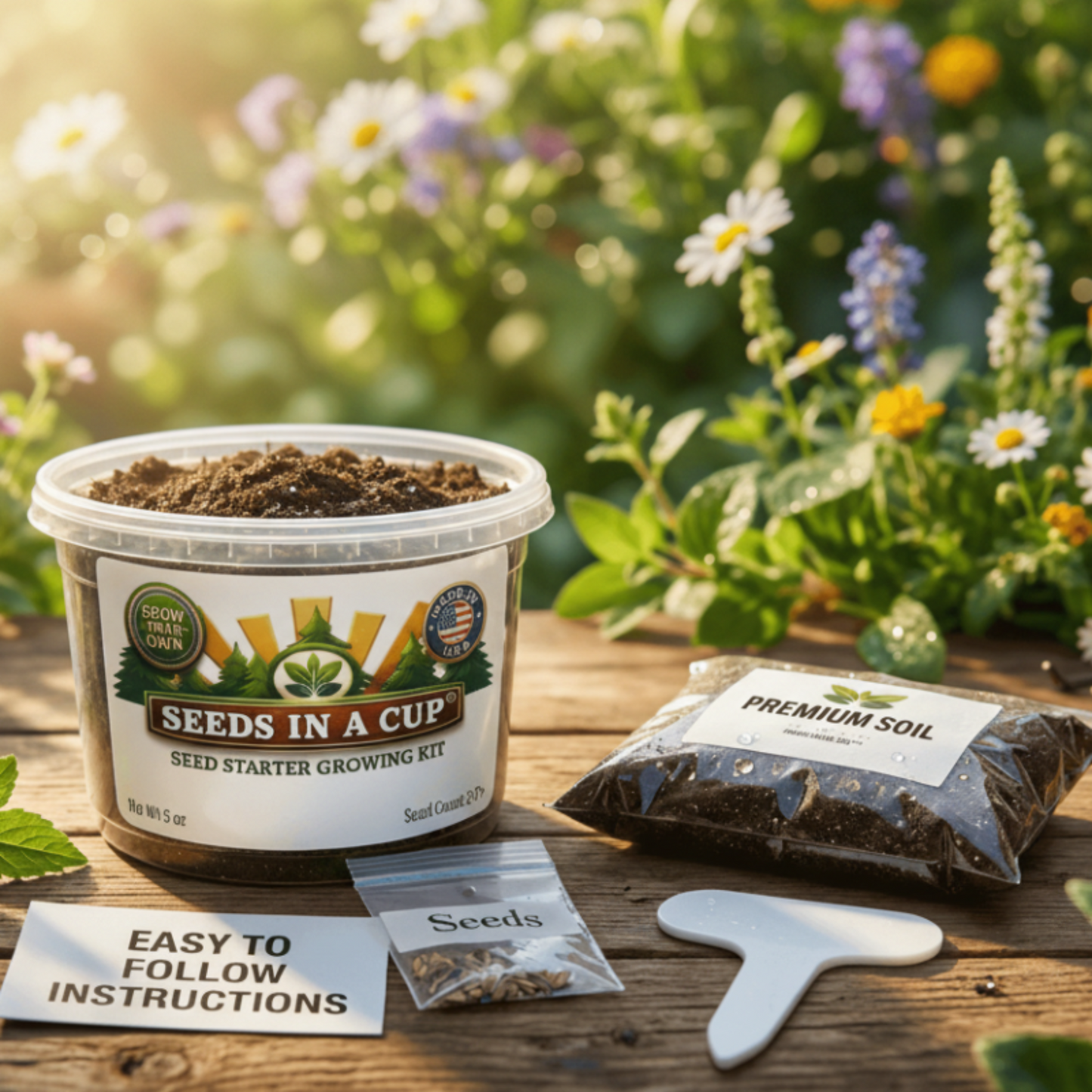 Broccoli Grow Kit | Grow Broccoli from Seed | Seeds In A Cup®