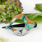 Copper Floral Arc Hair Clip