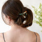 Copper Floral Arc Hair Clip