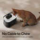 Cordless Cat Water Fountain Battery Operated Stainless Steel BPA Free