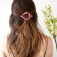 Cottage Rose Arc Hair Clip