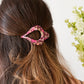 Cottage Rose Arc Hair Clip