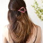 Cottage Rose Arc Hair Clip