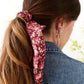 Cottage Rose Scarf Scrunchie