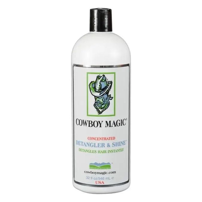 Cowboy Magic Detangler and Shine Concentrate 32 oz. for Dogs Humans & Horses