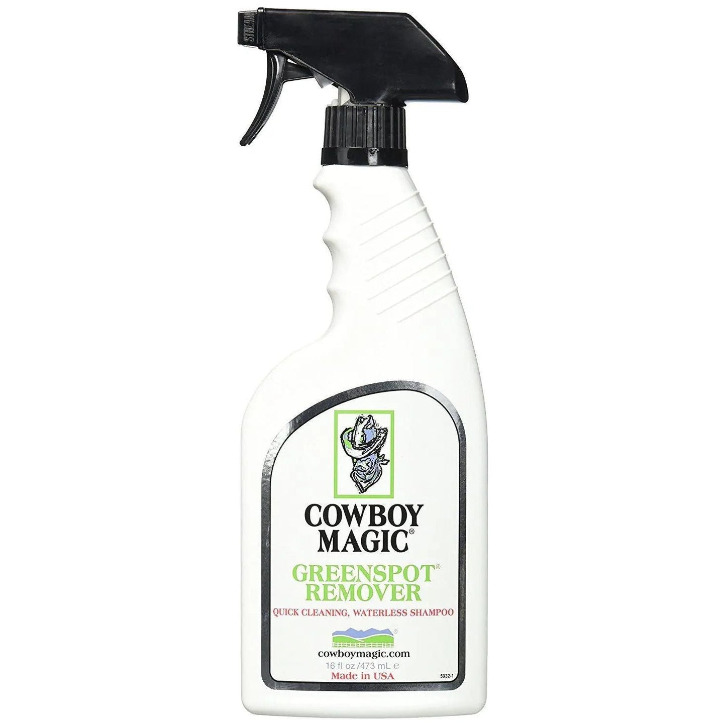 Cowboy Magic GreenSpot Remover Horse Quick Waterless Shampoo 16 oz.