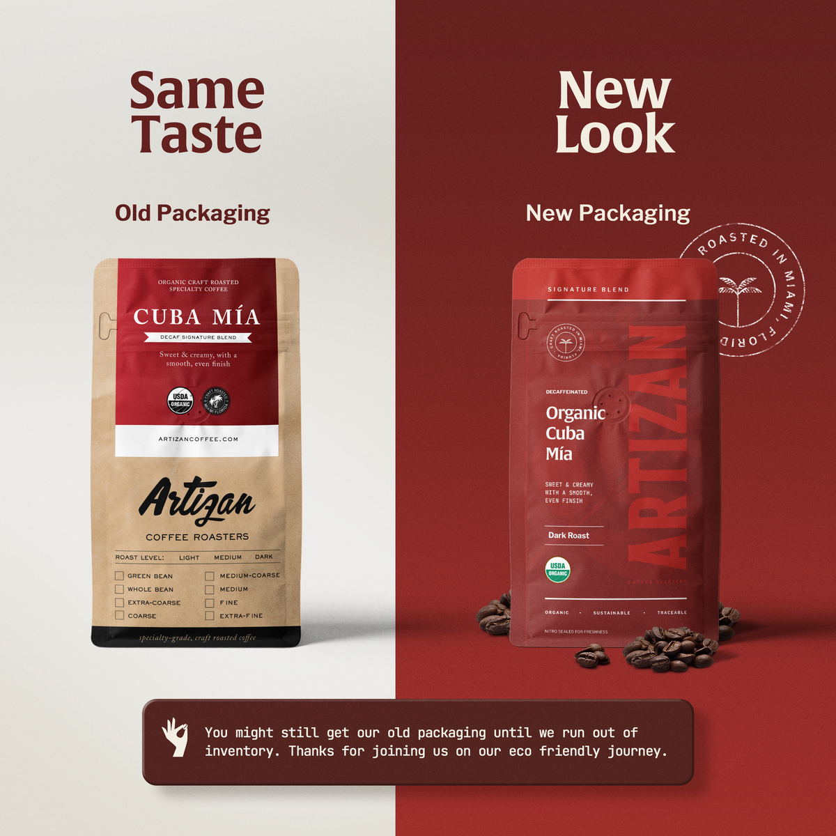 Organic Cuba Mia Decaf Blend
