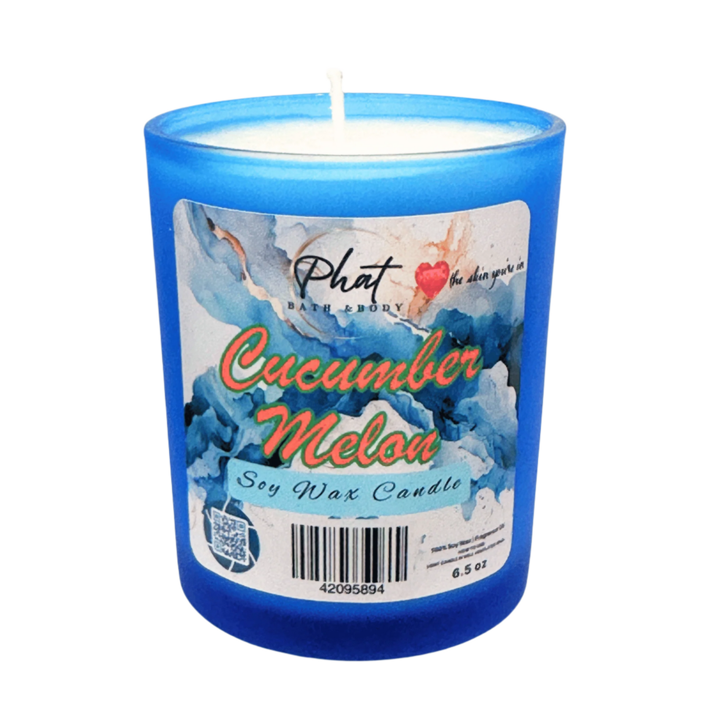Cucumber Melon Natural Soy Wax Candle | 6.5 oz