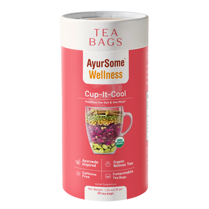 Cup-It-Cool Tea | Organic Rose & Licorice Herbs Tea Blend
