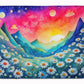 Daisies in Color Memory Foam Kitchen Mat