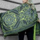 DHARMA V2 • Grey/Neon Yellow Festival Shawl