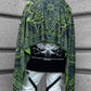 DHARMA V2 • Grey/Neon Yellow Festival Shawl