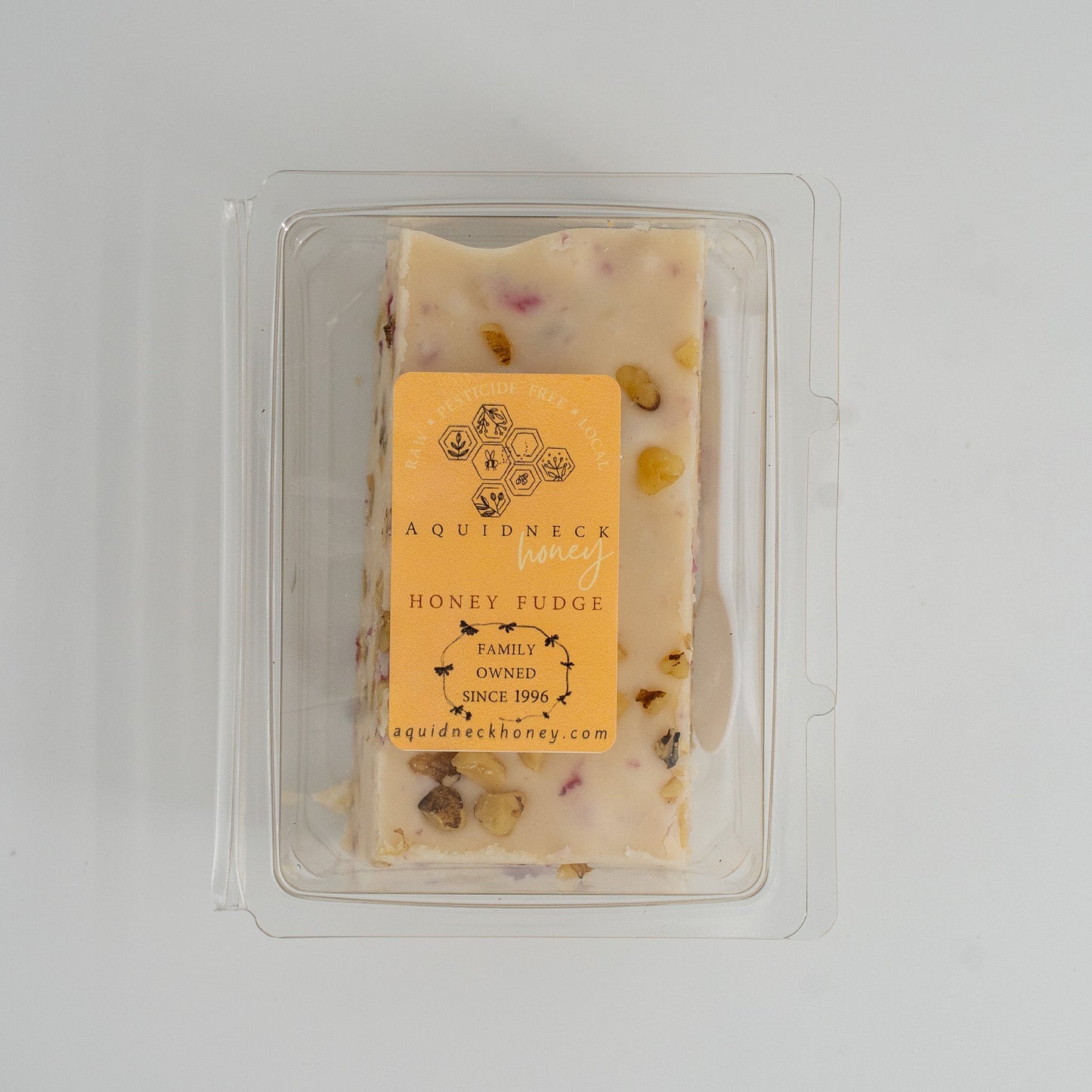 Cranberry Walnut Honey Fudge