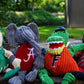 NCAA University of Alabama, Big Al Mascot Knottie® Plush Dog Toy