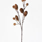 28" Faux Pine Cone Branch Stem