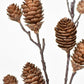 28" Faux Pine Cone Branch Stem