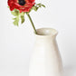 17" Faux Red Anemone Stem