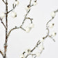 29" Faux Iced White Berry Stem