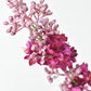 34.5" Faux Vibrant Pink/Purple Lilac Stem