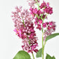 34.5" Faux Vibrant Pink/Purple Lilac Stem