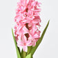 12.5" Faux Hyacinth Pink Stem