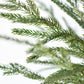 20" Faux Whitewash Green Norfolk Pine Spray Bush