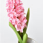 12.5" Faux Hyacinth Pink Stem