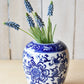 12.5" Faux Blue Muscari Bush Grape Hyacinth