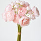 10" Faux Pale Pink Ranunculus Stem Bundle