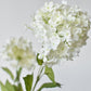 34" Faux White Snowball Hydrangea Stem
