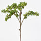 12" Faux Green Sedum Berry Stem