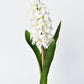 12.5" Faux White Hyacinth Stem