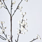 33" Faux White Berry Branch Stem