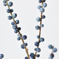 28" Faux Blue Berry Stem