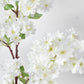 40" Faux Cherry Blossom Branch Stem Cream