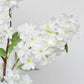 40" Faux Cherry Blossom Branch Stem Cream