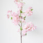 40" Faux Cherry Blossom Branch Stem Pink
